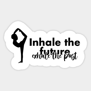 Yoga quote Sticker